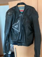 Dainese Leder Motorradjacke - schwarz - Gr 54 Bayern - Walderbach Vorschau