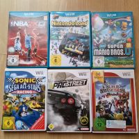 Wii und Wii U Spiele Sonic, Need for Speed, Super Mario Bros, etc Baden-Württemberg - Eppingen Vorschau