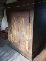 Vintage Holzschrank einflügelige Tür Niedersachsen - Braunschweig Vorschau