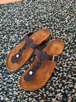 Neu Birkenstock Gizeh Braided 42 schwarz geflochten Mitte - Wedding Vorschau
