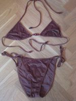 NEU: Bikini braun Samt Gr. 38 (NP:50 €) Thüringen - Erfurt Vorschau