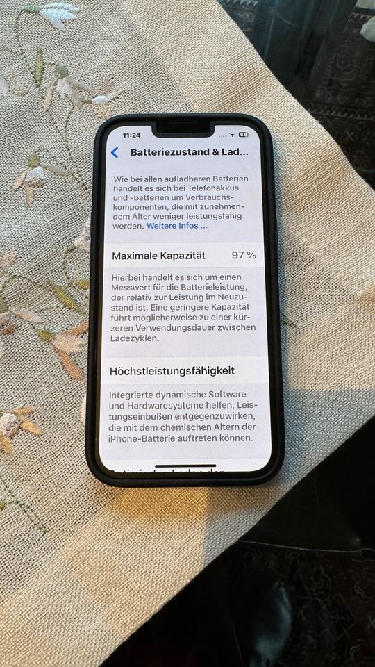iPhone 14 128 GB Schwarz in Voerde (Niederrhein)