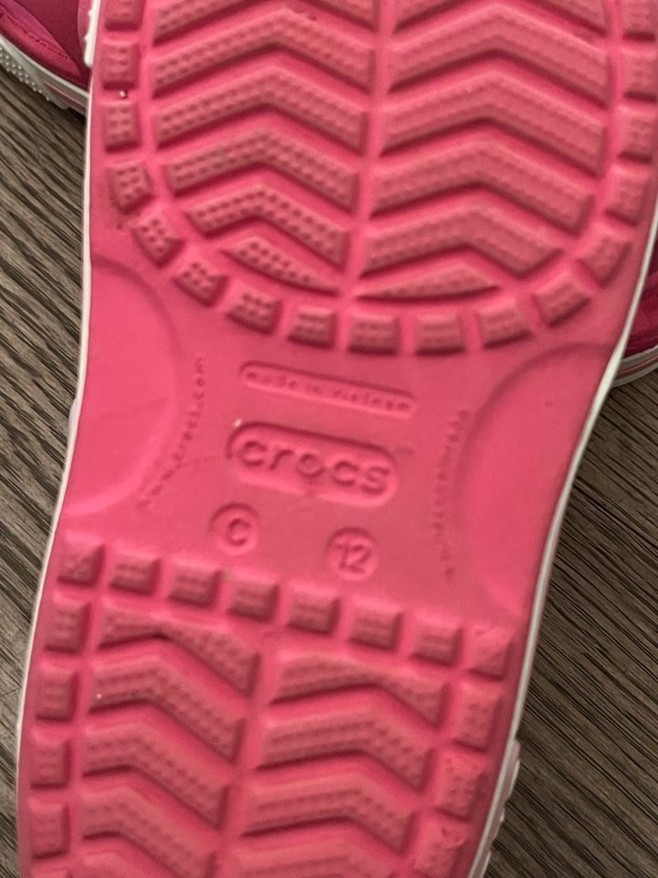 CROCS Sandalen - Pink, Größe C12 (29-30) in München