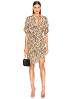 Nili Lotan Kleid Beige Braun Seide Paisley Midi Dress Leora XS 34 Eimsbüttel - Hamburg Rotherbaum Vorschau