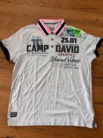 Camp David Herren Poloshirt Shirt grau/pink Gr. XXL NEU! Sachsen - Pegau Vorschau