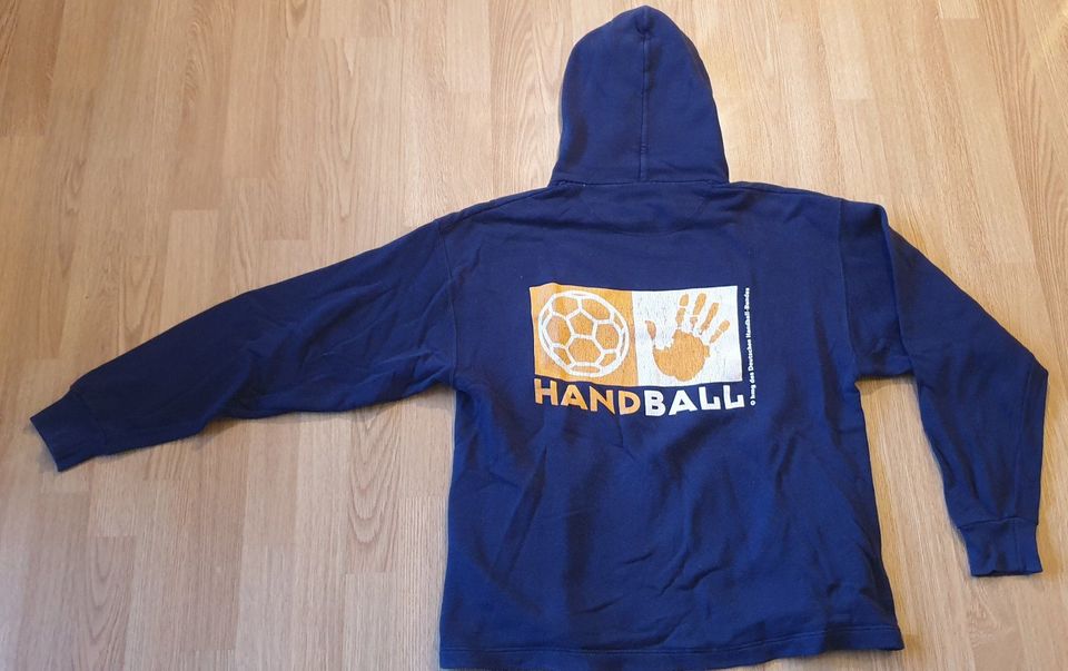 Jerzees Handball Hoody Pullover Sweathirt Kapuze Gr.M blau in Elmshorn