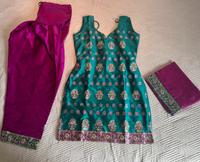 NEU Salwar Kameez in Lila & Türkis - Bollywood Hessen - Neu-Isenburg Vorschau