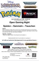 Spieleabend mit Pokémon, Magic, Lorcana und warhammer am 03.05. Sachsen - Rodewisch Vorschau