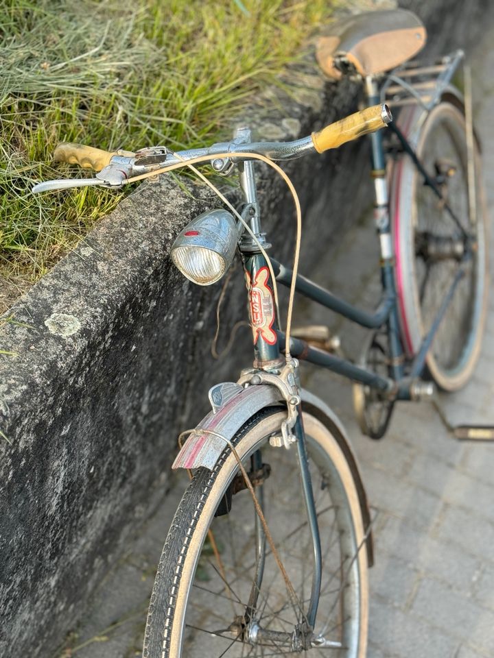 NSU Damen Fahrrad Oldtimer Rad Retro Vintage 26 Z. Torpedo 3G in Neudenau 