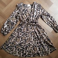 Warm Kleid Sommerkleid Italien M L Leo Animal Print Neu Khaki Hessen - Rotenburg Vorschau