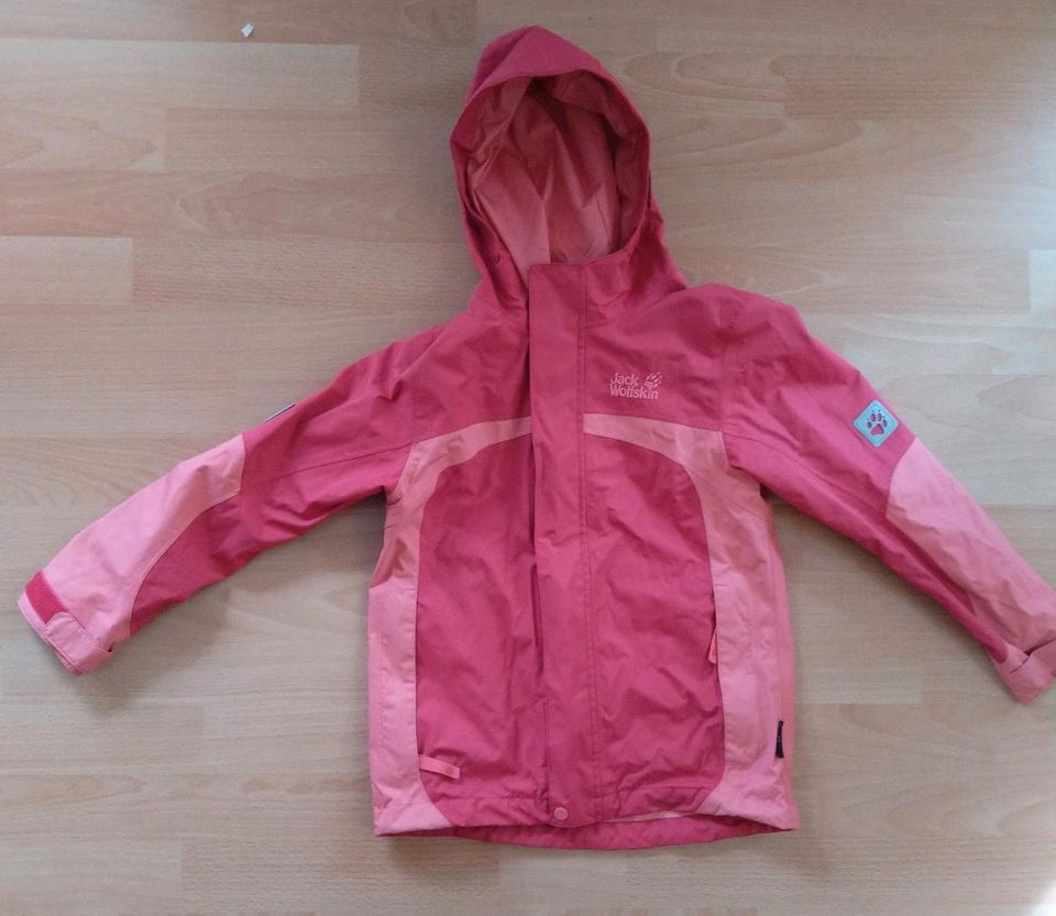 Jack Wolfskin Wind-/ Regen Jacke Gr. 128 Rosa in Jena