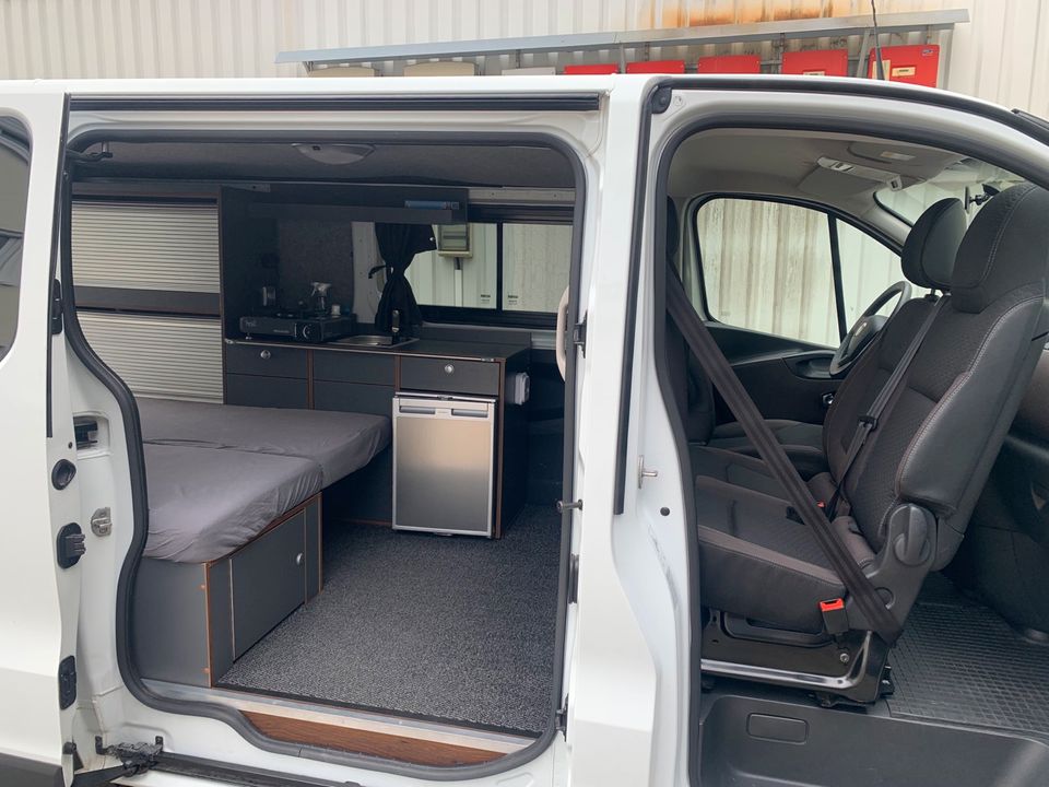 Fiat Talento Camper Van mit Wohnmobil Zulassung langer Radstand in Stammham b. Ingolstadt