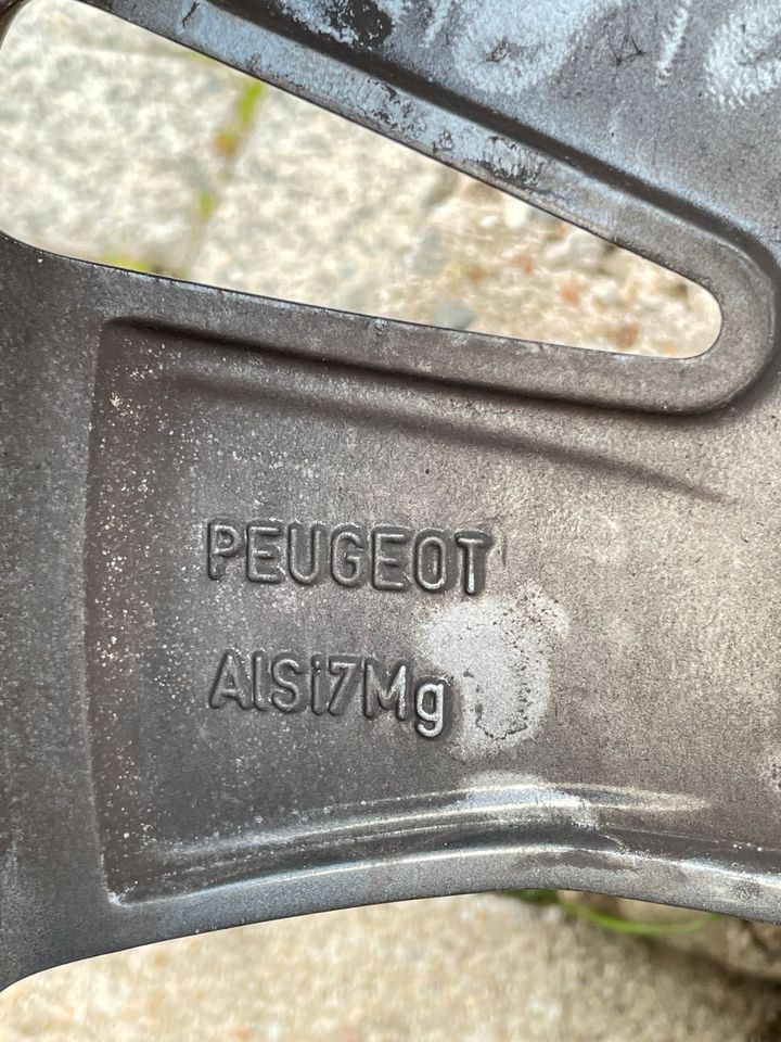 Reifen mit Felgen 4x108 R17 205/50 Peugeot/Citroen/Renault in Leidersbach