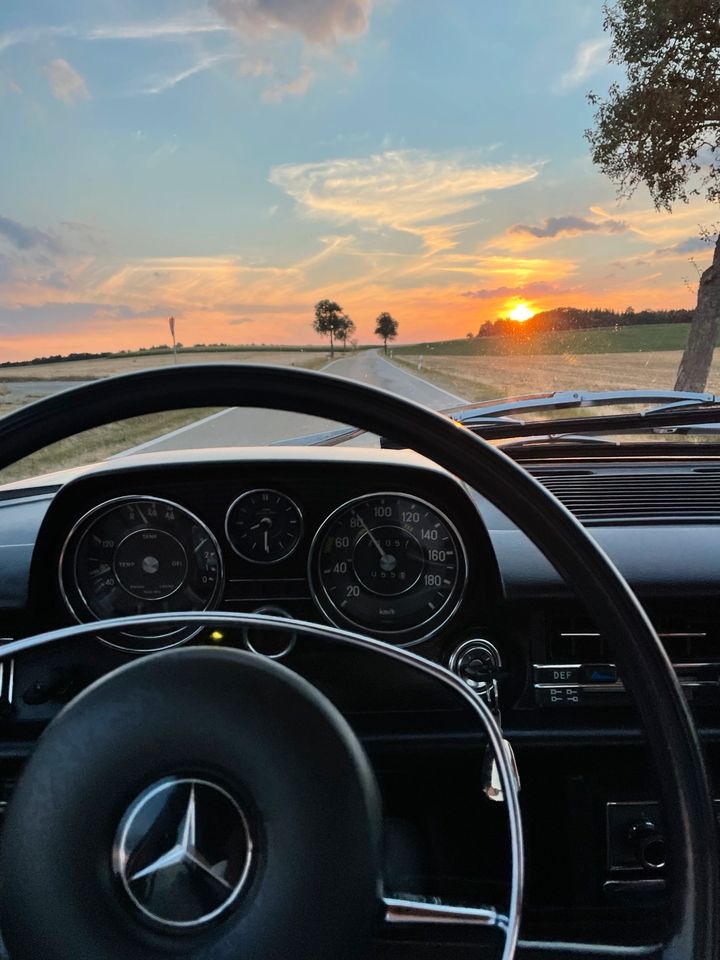 Hochzeitsauto Brautauto Mercedes Oldtimer in Nördlingen