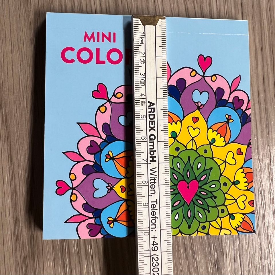 1,80€ Mini Color Malbuch neu unbemalt in Kevelaer