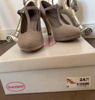Pumps neuwertig 37 Damenschuhe taupe Graceland Harburg - Hamburg Marmstorf Vorschau