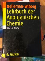 Lehrbuch der anorganischen Chemie - Holleman/Wiberg, 102. Auflage Hessen - Biedenkopf Vorschau