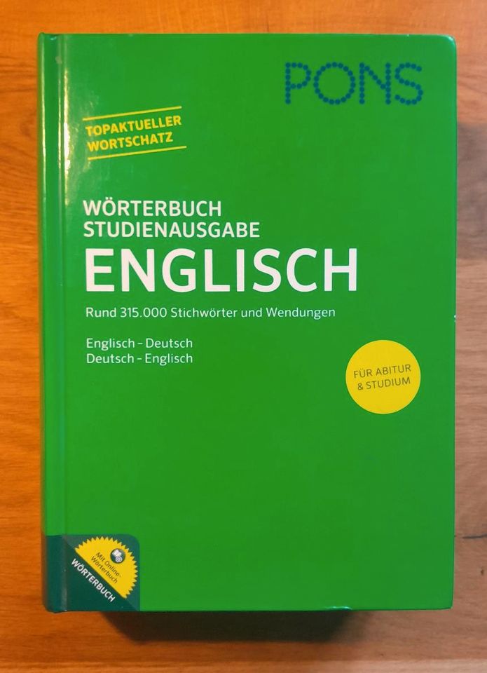 Pons Wörterbuch Studienausgabe Englisch 2014 in Dresden