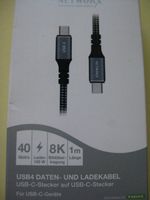 Thunderbolt 3/4 USB-C Daten-/Ladekabel 40Gbit/s. 8K 1m. NEU & OVP Sachsen - Heidenau Vorschau