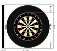 Winmau Blade 6 Dartboard + Tosol Surround / Dartscheibe + Schutz Nordrhein-Westfalen - Frechen Vorschau