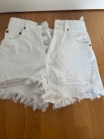 Zara Weiße kurze Shorts in Größe 32 München - Thalk.Obersendl.-Forsten-Fürstenr.-Solln Vorschau