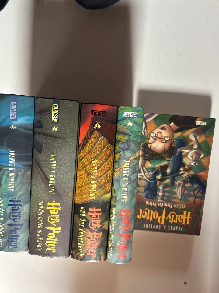 Harry Potter Bücher hardcover 4 Stück in Fredersdorf-Vogelsdorf