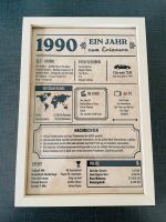 Geburtstagskarte / Poster Jahrgang 1990 Bayern - Forchheim Vorschau