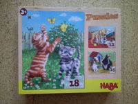 HABA Puzzles Haustiere 12 - 15 - 18 Teile Nordrhein-Westfalen - Oberhausen Vorschau