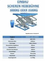 Unterflur Einbau Scheren Bühnen Modell 3000Kg u.3500 Kg Hessen - Ludwigsau Vorschau