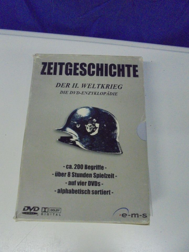 DVDs Box Zeitgeschichte der II Weltkrieg die DVD-Enzyklopädie in Pfungstadt