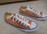 Converse Chucks low bronze glänzend Gr. 37 Bayern - Nordheim vor der Rhön Vorschau