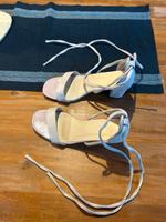 Damen Sandalen rosé beige Saarland - Schiffweiler Vorschau