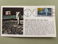 Ersttagsbrief First landing on the moon 20.Juli 1969 Bayern - Olching Vorschau