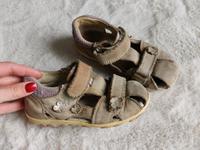 3,5€ Superfit 25 sandale Trekkingsandale Leder beige blumen Bayern - Rednitzhembach Vorschau