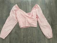 Crop Bluse rosa XS/S Shein Rostock - Reutershagen Vorschau
