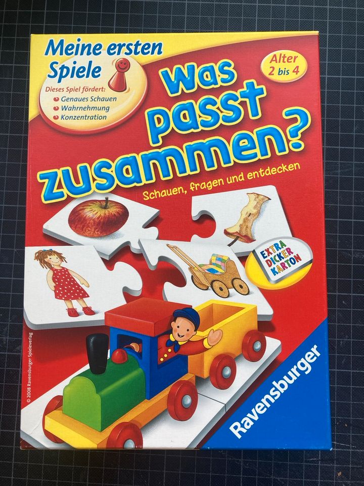 Was passt zusammen Puzzle Spiel 2-4Jahre in Berlin