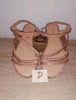Da.Sandalen Schuhe mit Glitzer u.Strasssteinen Gr.37 (VKNr.D ) Niedersachsen - Wallenhorst Vorschau
