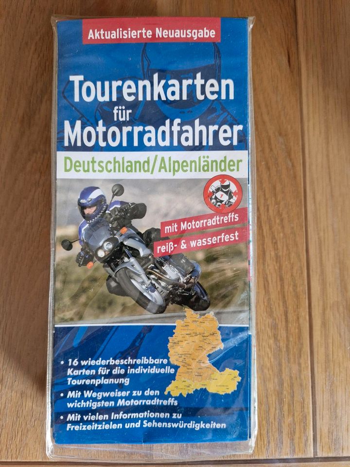 Landkarten Tourenkarten Motorrad Alpenländer in Gremmendorf