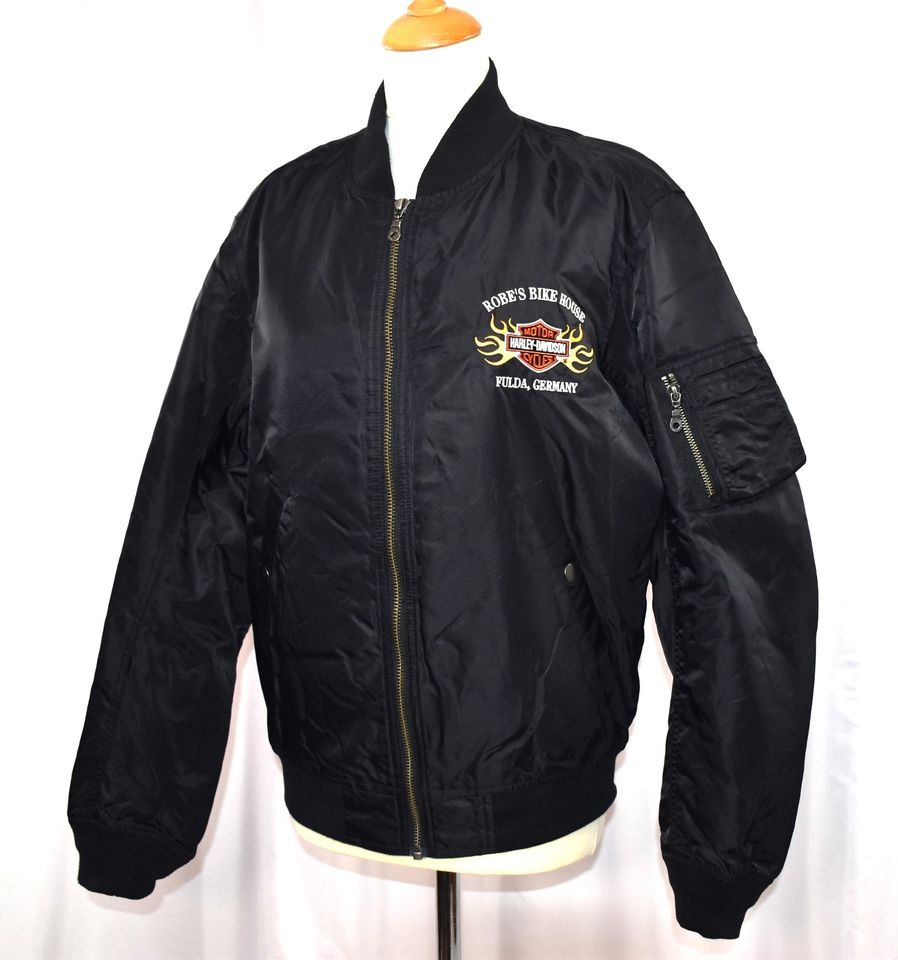 HARLEY-DAVIDSON Damen Jacke ROBE'S BIKE HOUSE FULDA Gr. 38/M in Herleshausen