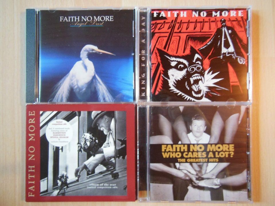4 CD`s Faith No More im Set / Rock / Easy in Jevenstedt
