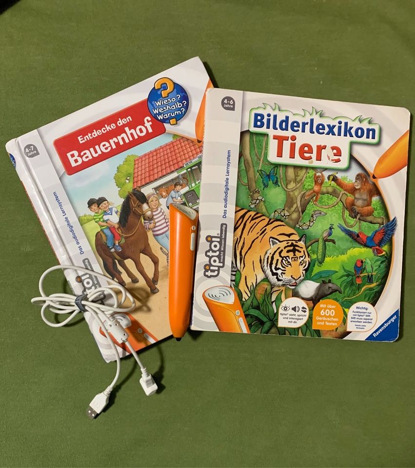 Tip-Toi Starter-Set Stift Buch Weltreise Bauernhof Tiere Zuhause in Mannheim