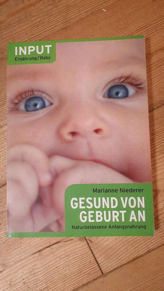 Buch: Gesund von Geburt an (Marianne Niederer) Ernährung Baby in Remptendorf