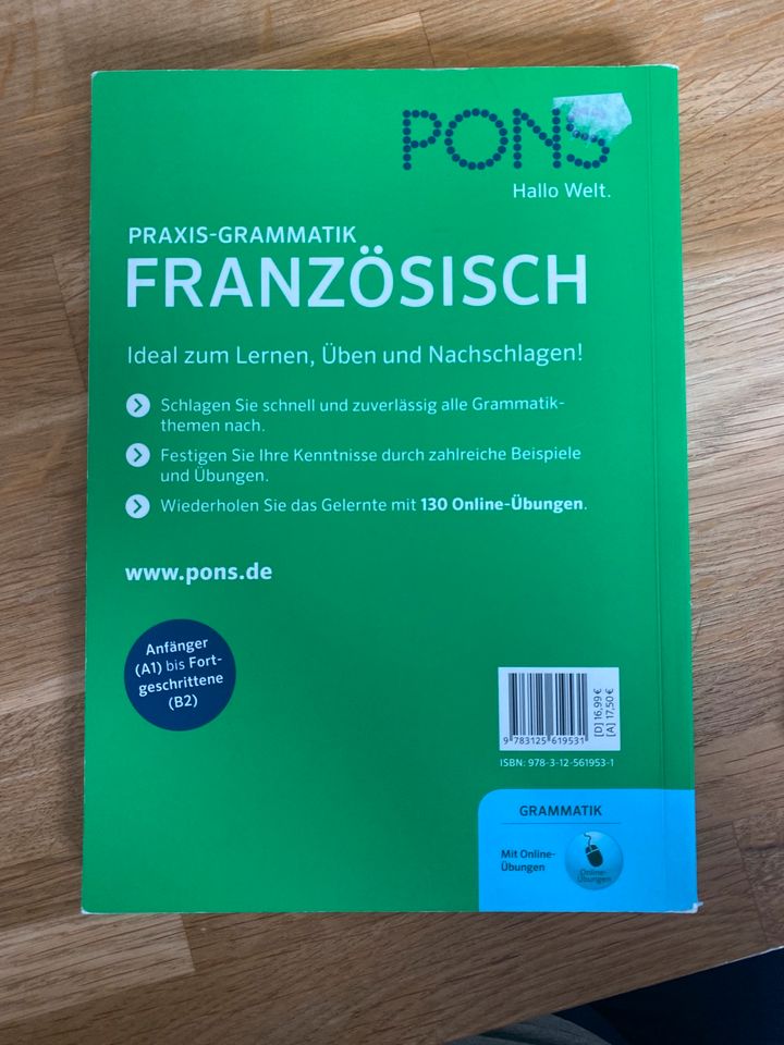 Langenscheidt & Pons Französisch, Grammatik, Verbentabellen plus in Rottweil