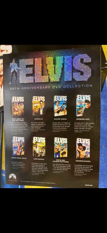 Elvis Presley James Dean dvds in Wadersloh