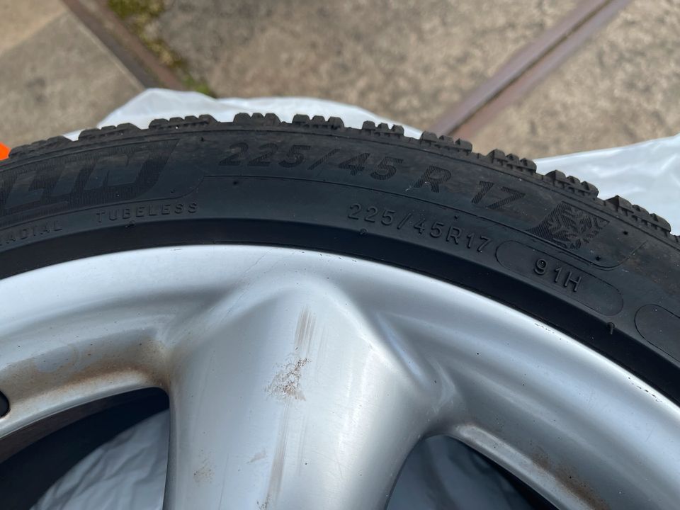 Michelin Alpin6 225 45 R17, Mercedes Alufelgen in Berlin