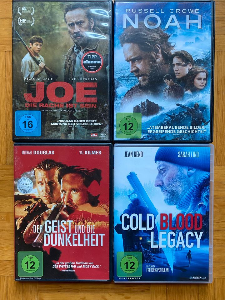 4 DVDs Lieblingsfilme in Weingarten