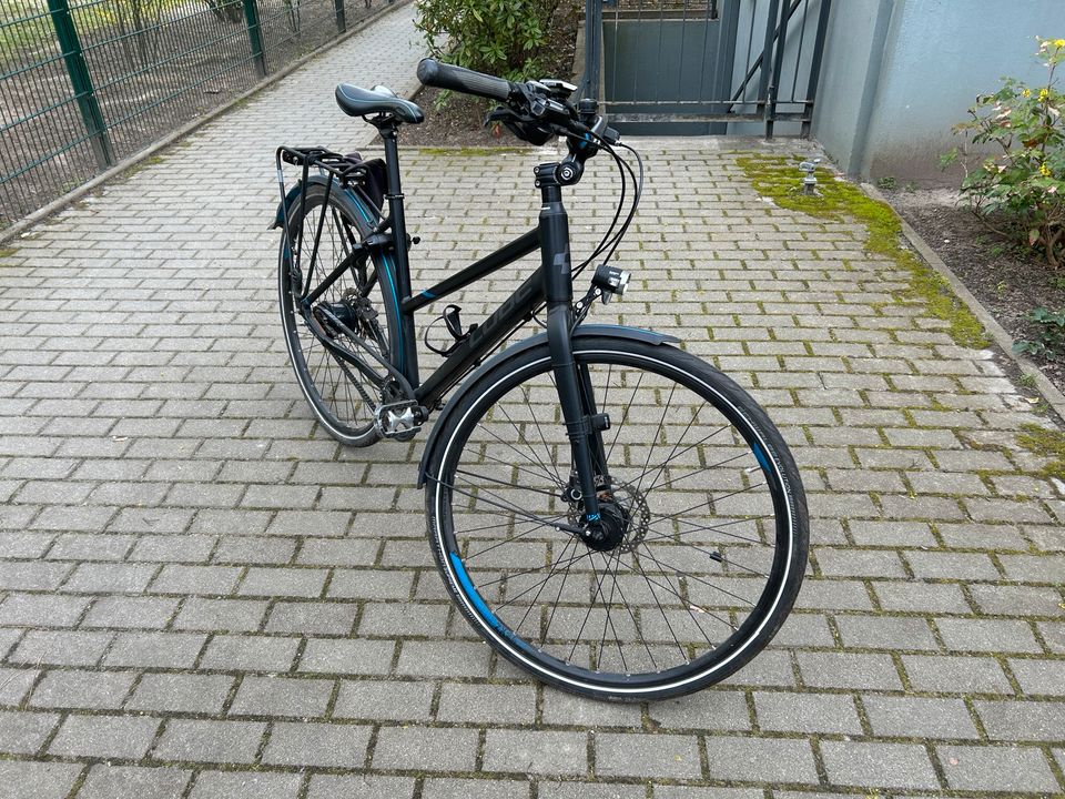 CUBE TRAVEL SL DAMENFAHRRAD Gr. S 50 2016 BLACK GREY FLASHBLUE in Berlin