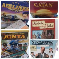 Spiele: Stromberg, Game of quotes, Catan, Airlines,... Stuttgart - Mühlhausen Vorschau