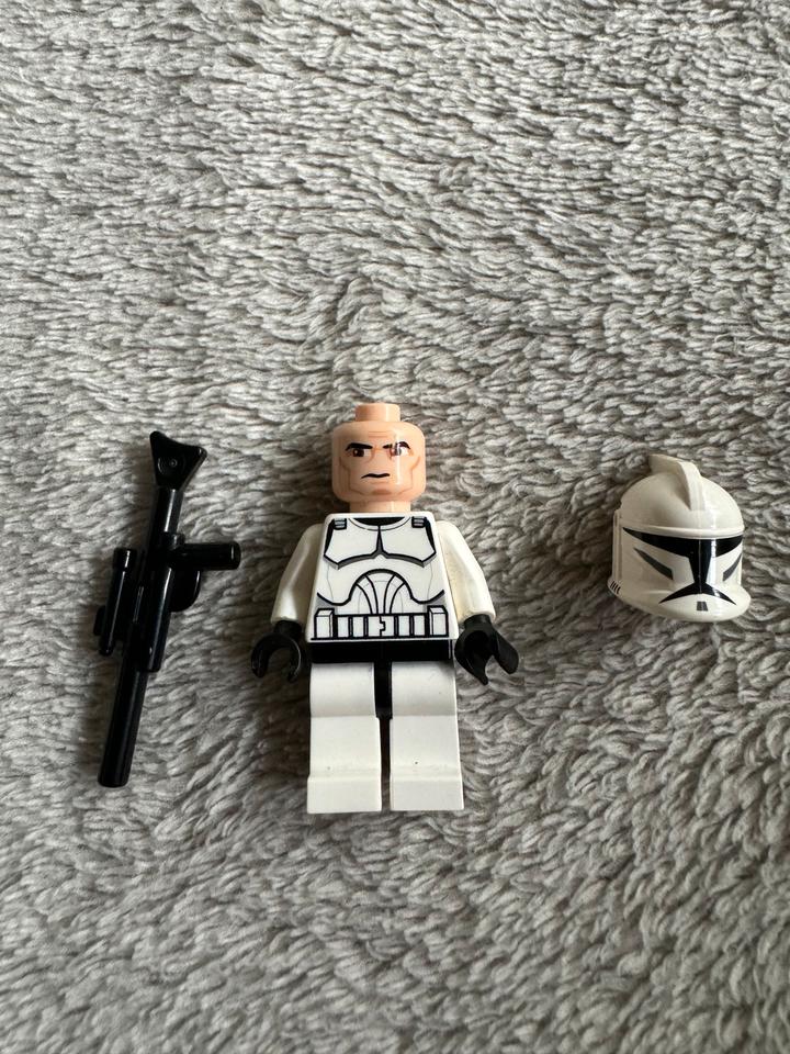 LEGO Star Wars Minifigur Clone Trooper große Waffe Klon Soldat in Solingen