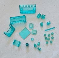 Lego  25 Teile Farbe Transparent NEON HELLBLAU Nordrhein-Westfalen - Schwerte Vorschau